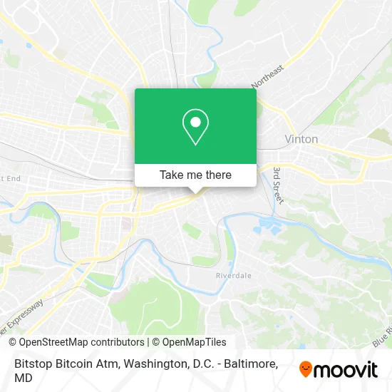Bitstop Bitcoin Atm map
