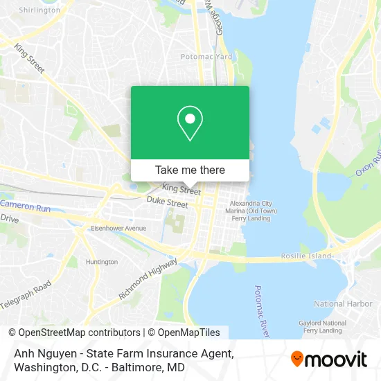 Anh Nguyen - State Farm Insurance Agent map