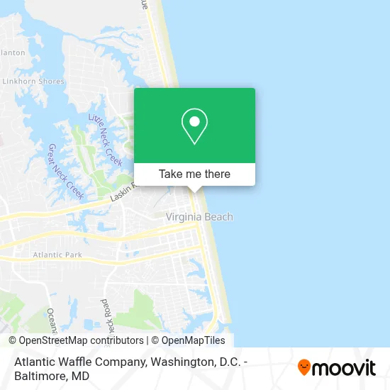 Atlantic Waffle Company map