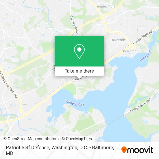 Patriot Self Defense map