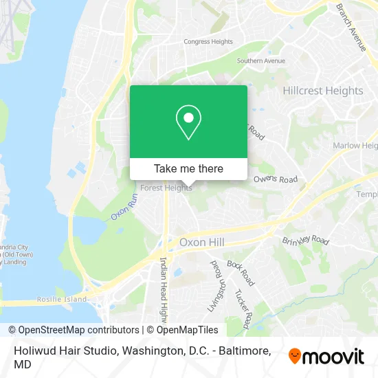 Holiwud Hair Studio map
