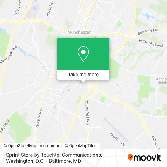 Sprint Store by Touchtel Communications map