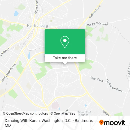 Dancing With Karen map