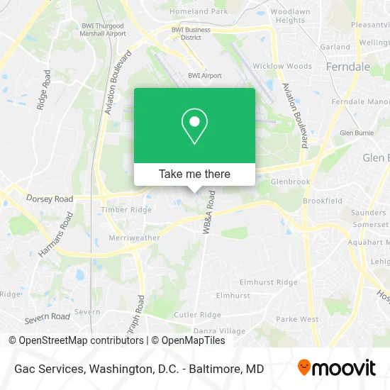 Gac Services map