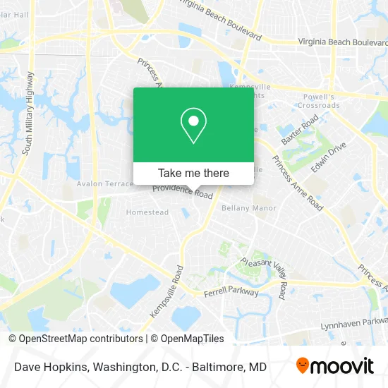 Dave Hopkins map