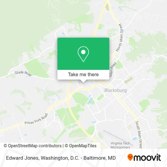 Edward Jones map