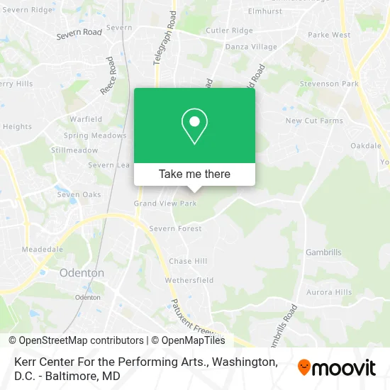 Kerr Center For the Performing Arts. map