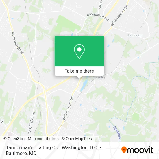 Tannerman's Trading Co. map