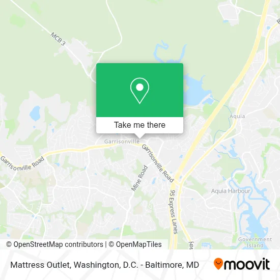 Mattress Outlet map