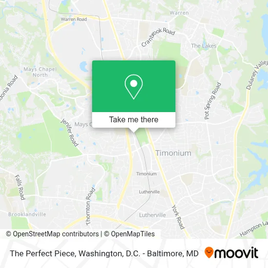 The Perfect Piece map