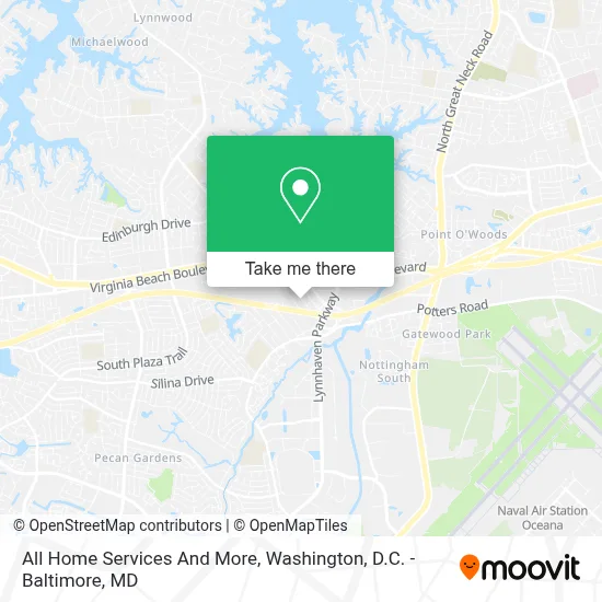 All Home Services And More map