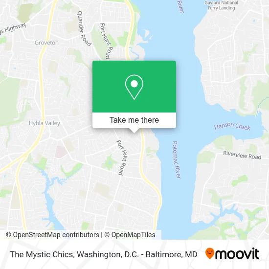 The Mystic Chics map