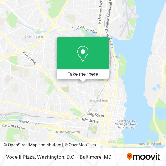 Vocelli Pizza map