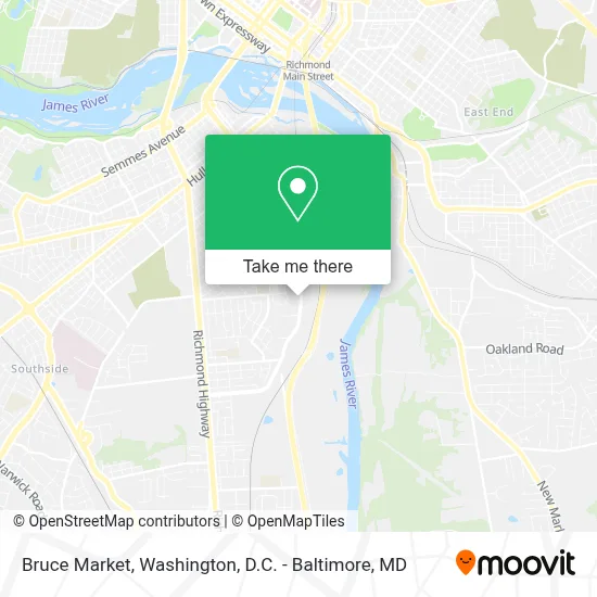 Bruce Market map