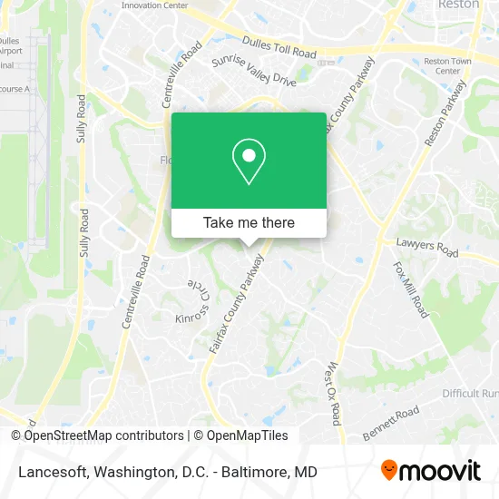Lancesoft map