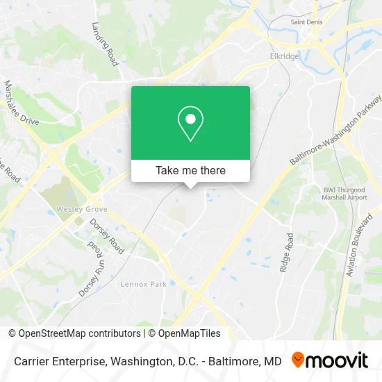 Carrier Enterprise map