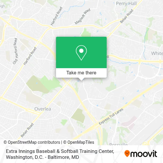 Extra Innings Baseball & Softball Training Center map