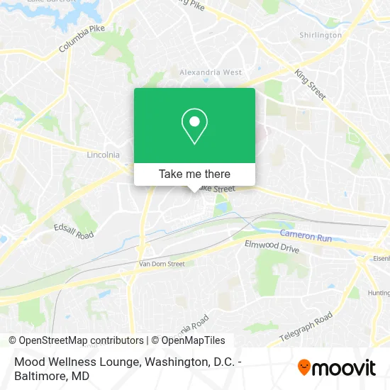 Mood Wellness Lounge map