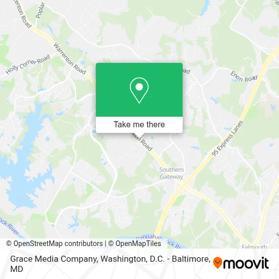 Grace Media Company map