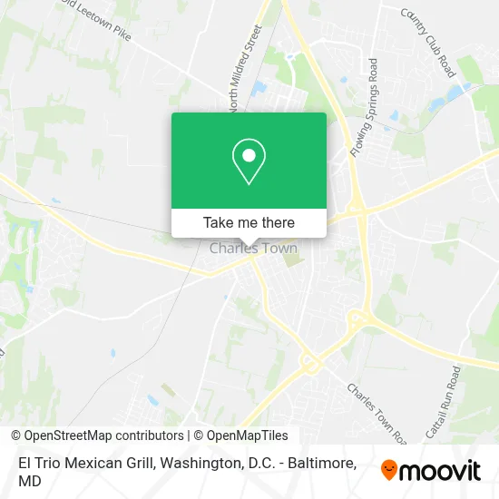 El Trio Mexican Grill map