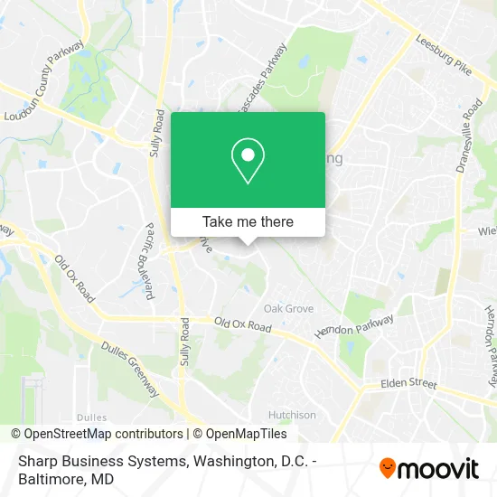Sharp Business Systems map