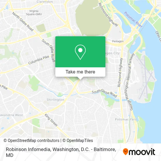 Robinson Infomedia map