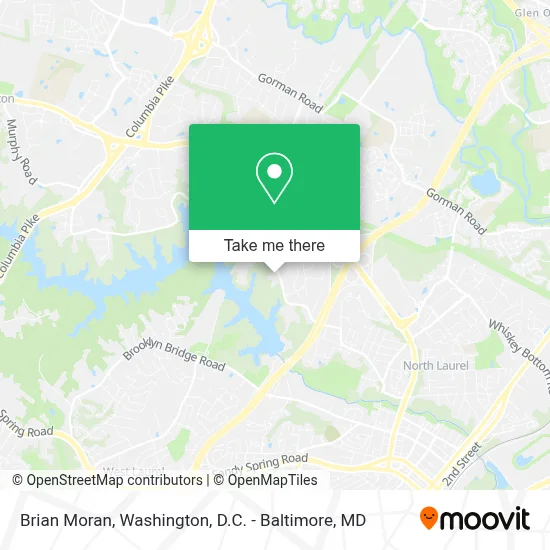 Brian Moran map