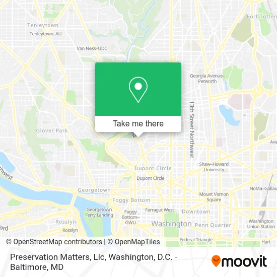 Preservation Matters, Llc map