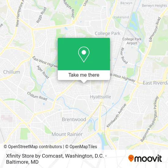 Xfinity Store by Comcast map
