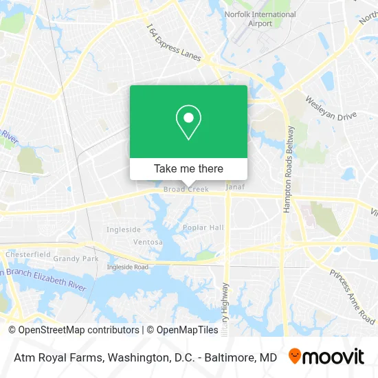 Atm Royal Farms map