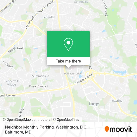 Neighbor Monthly Parking map