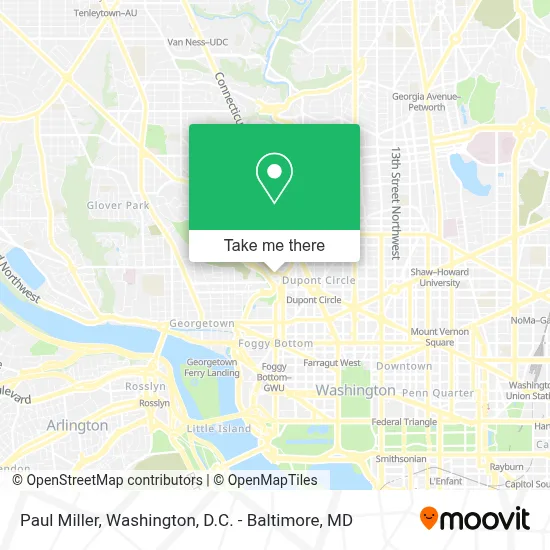 Paul Miller map