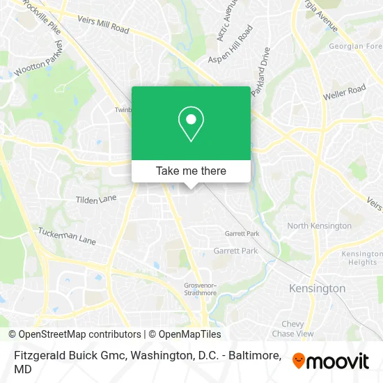Fitzgerald Buick Gmc map