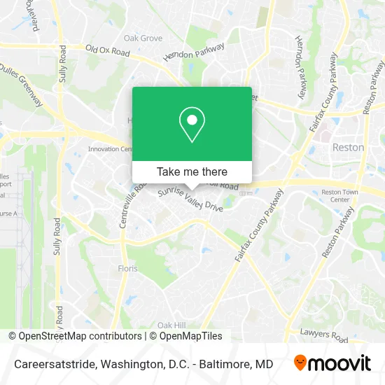 Careersatstride map