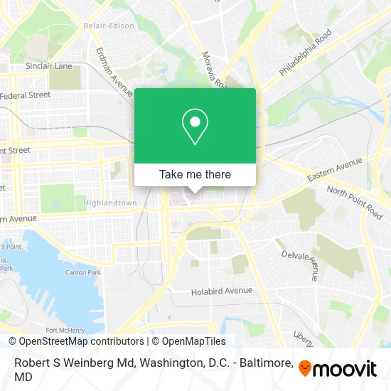 Robert S Weinberg Md map