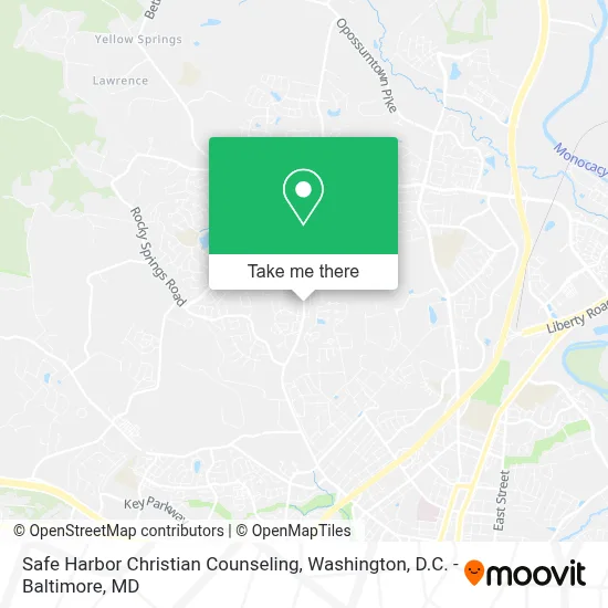 Safe Harbor Christian Counseling map