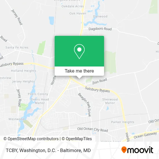 Tcby map
