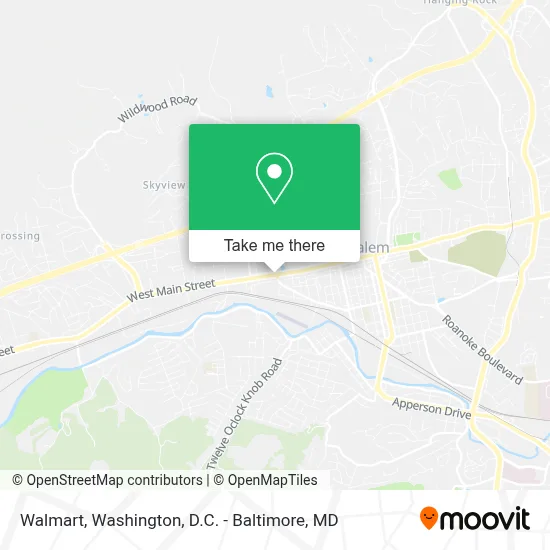 Walmart map