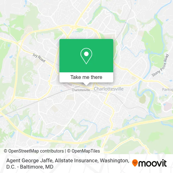 Agent George Jaffe, Allstate Insurance map