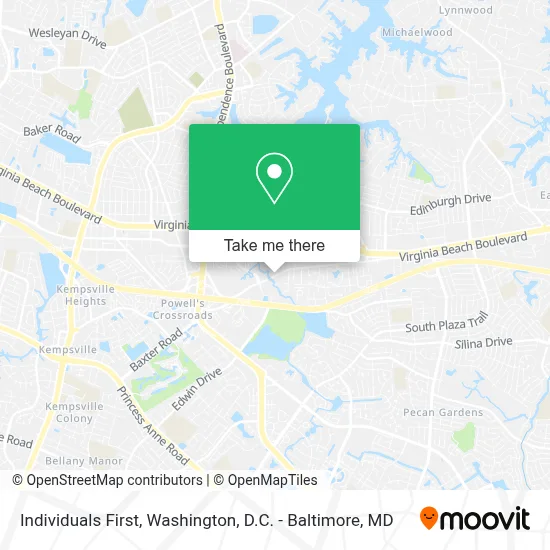 Individuals First map