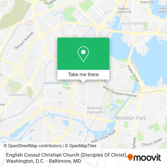 English Consul Christian Church (Disciples Of Christ) map