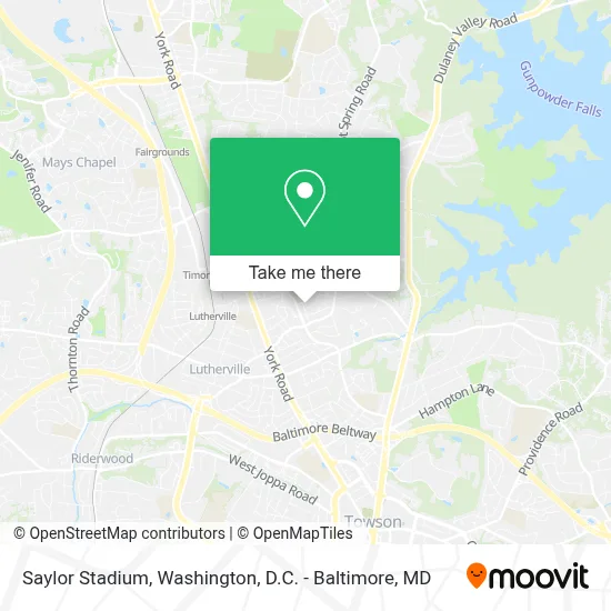 Saylor Stadium map