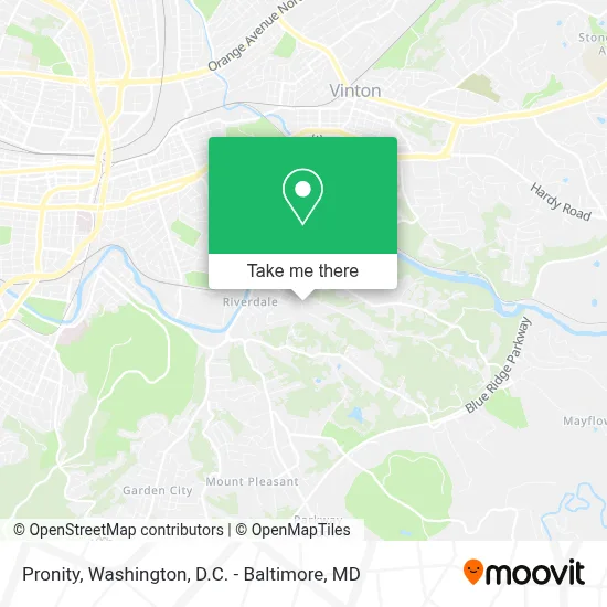Pronity map