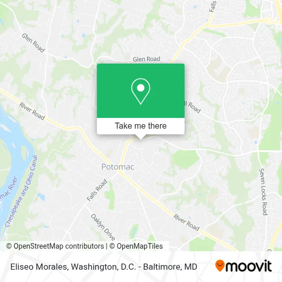 Eliseo Morales map