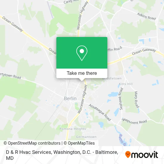 D & R Hvac Services map