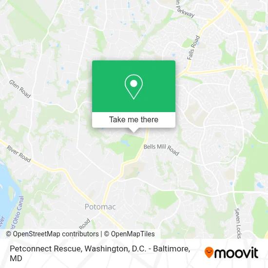 Petconnect Rescue map