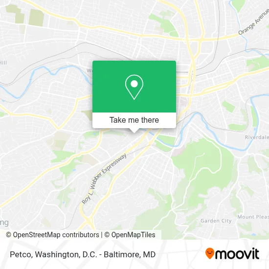 Petco map