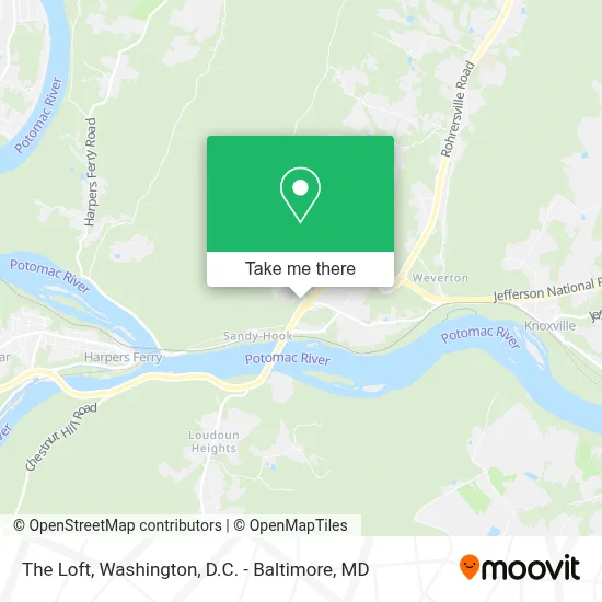 The Loft map