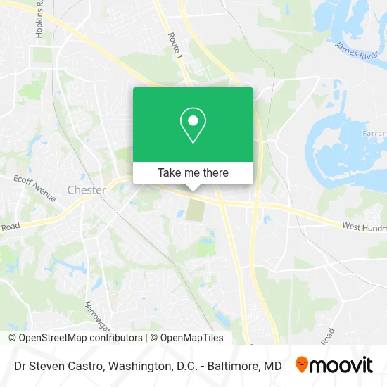 Dr Steven Castro map