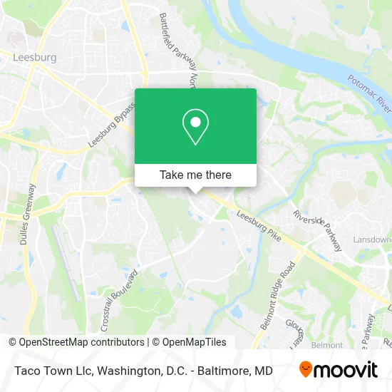 Taco Town Llc map